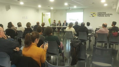Presentació de l'espai test agrari de Gandesa.