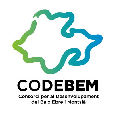 Logo Consorci per al Desenvolupament del Baix Ebre i Montsià.